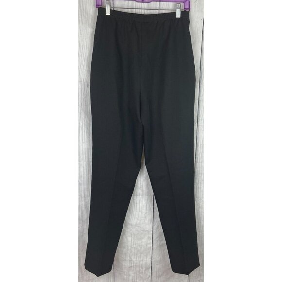T. Marie Sissies Size 10 Black Elastic Waist Pants with Front Pockets Vintage - Picture 5 of 9